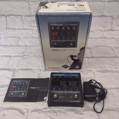 TC Helicon Voicetone Create Vocal Effects Pedal