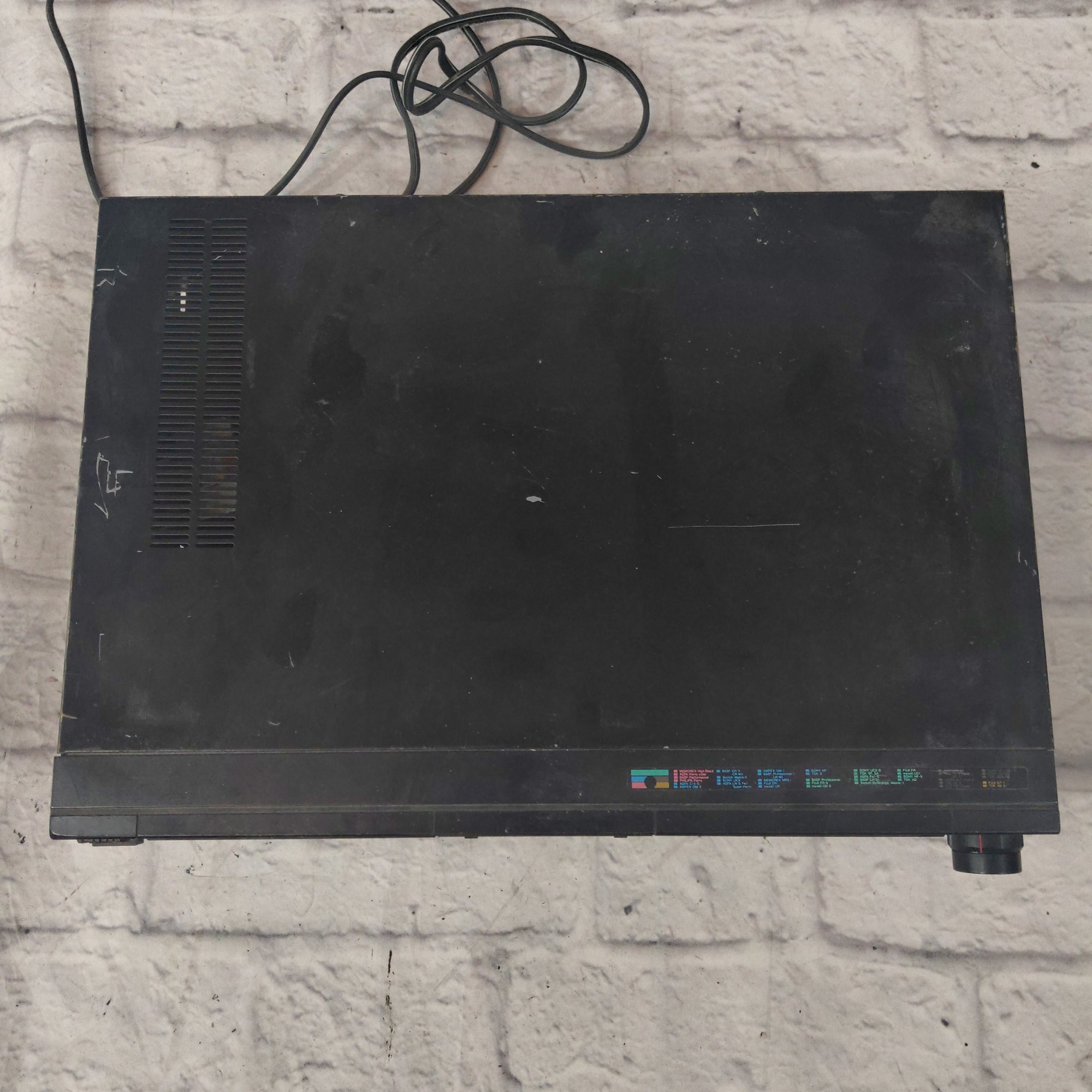 Vintage 1988-89 Aiwa AD-WX808 Stereo Cassette Deck AS-IS