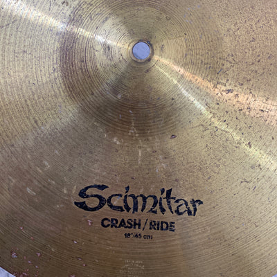 Zildjian 18" Scimitar Crash Ride Cymbal 1605g