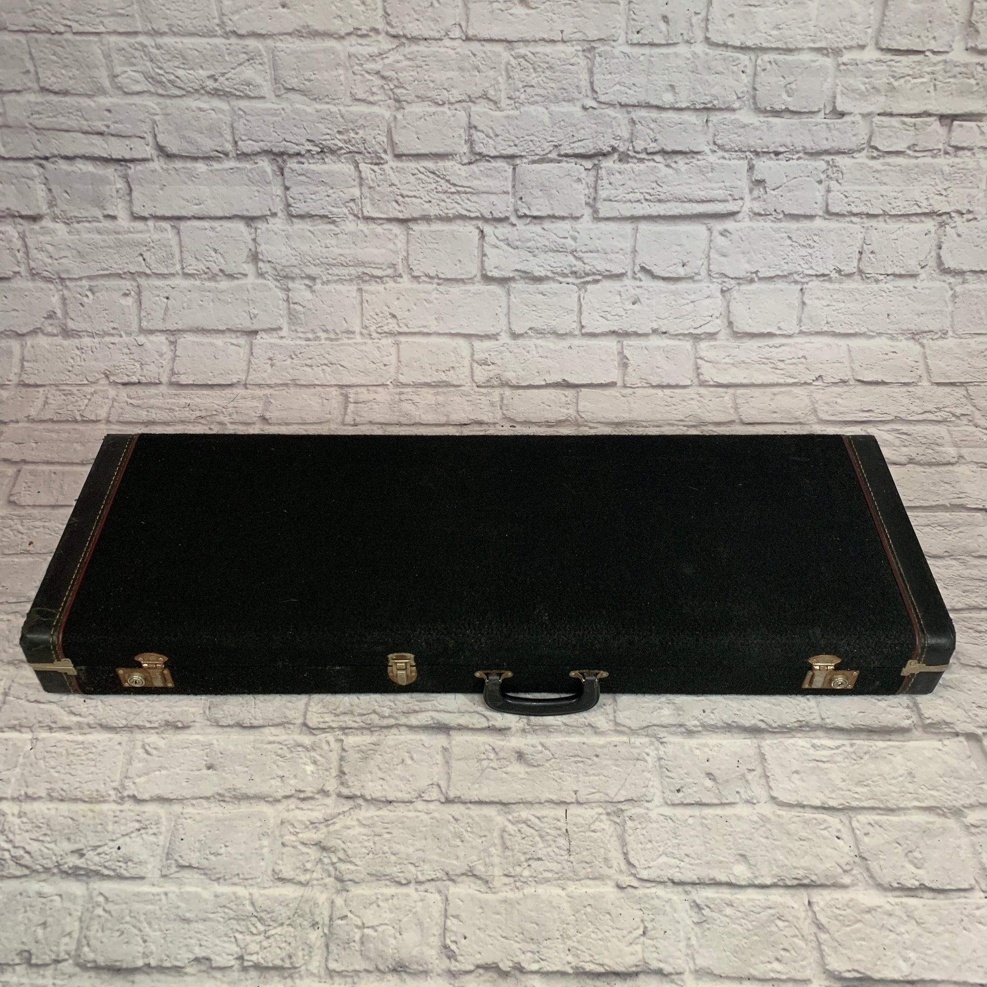 Vintage Carpeted Guitar Hard Case
