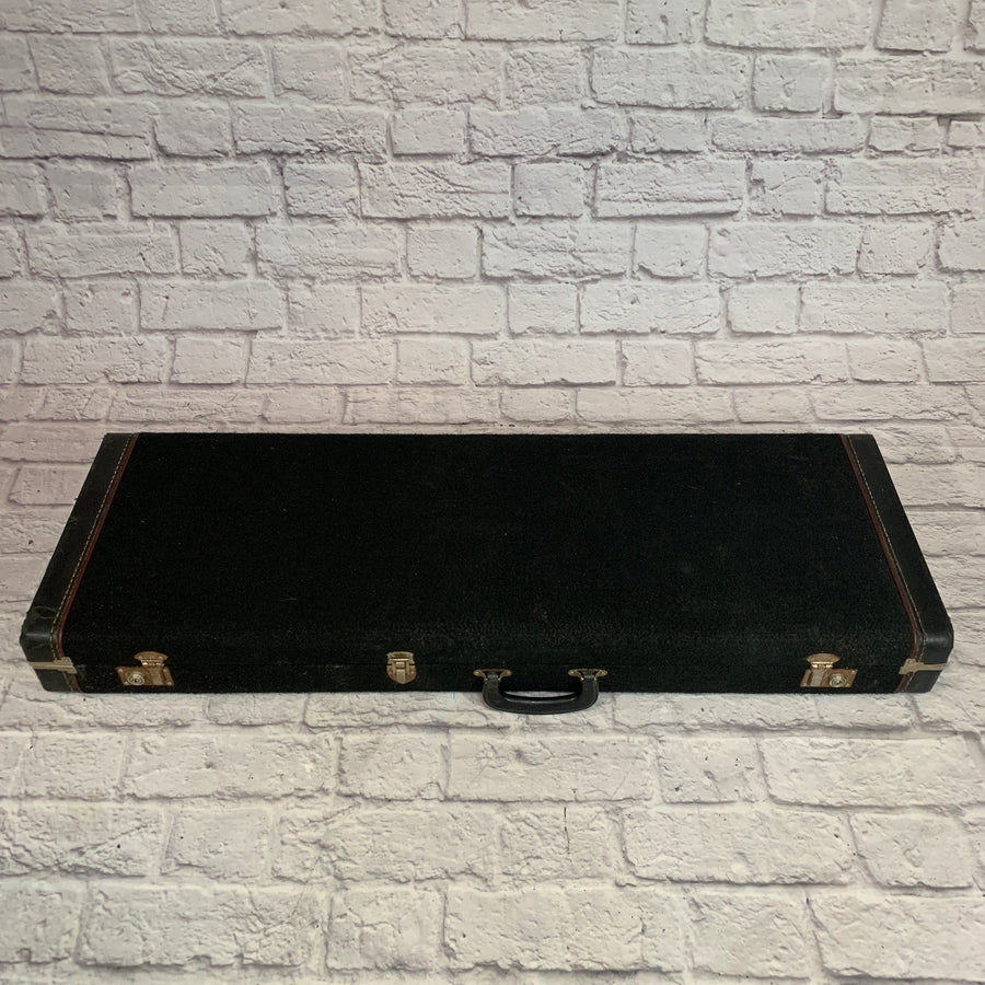 Vintage Carpeted Guitar Hard Case