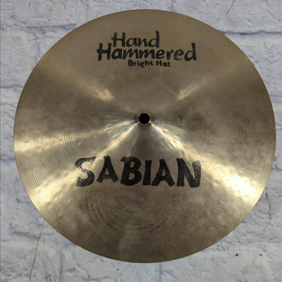 Sabian HH Hand Hammered 13 Bright Hat Hi Hat Pair