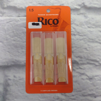 Rico Tenor Saxophone 1.5 Strength 3 Unfilled Reeds