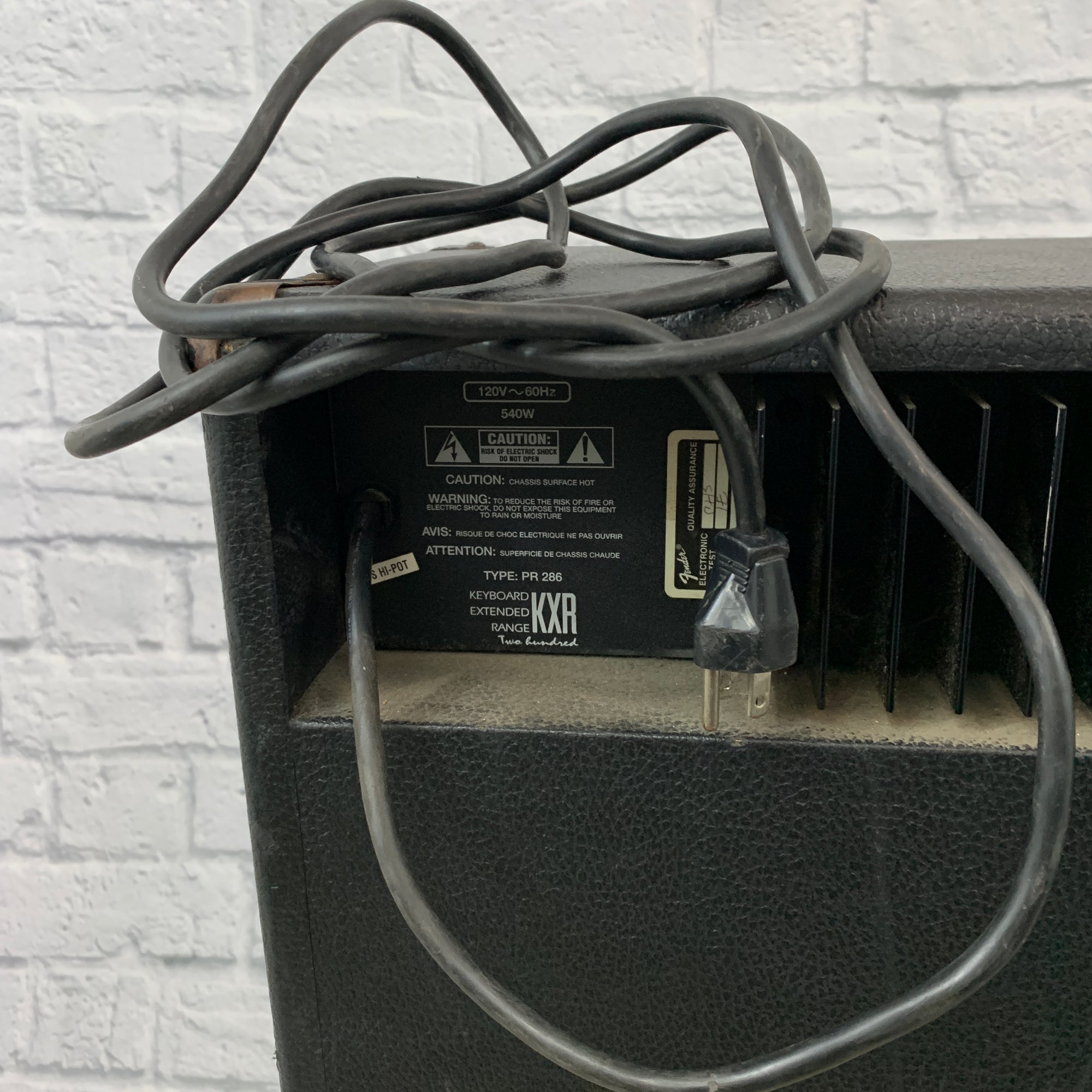Fender KXR 200 Amp AS IS FOR PARTS