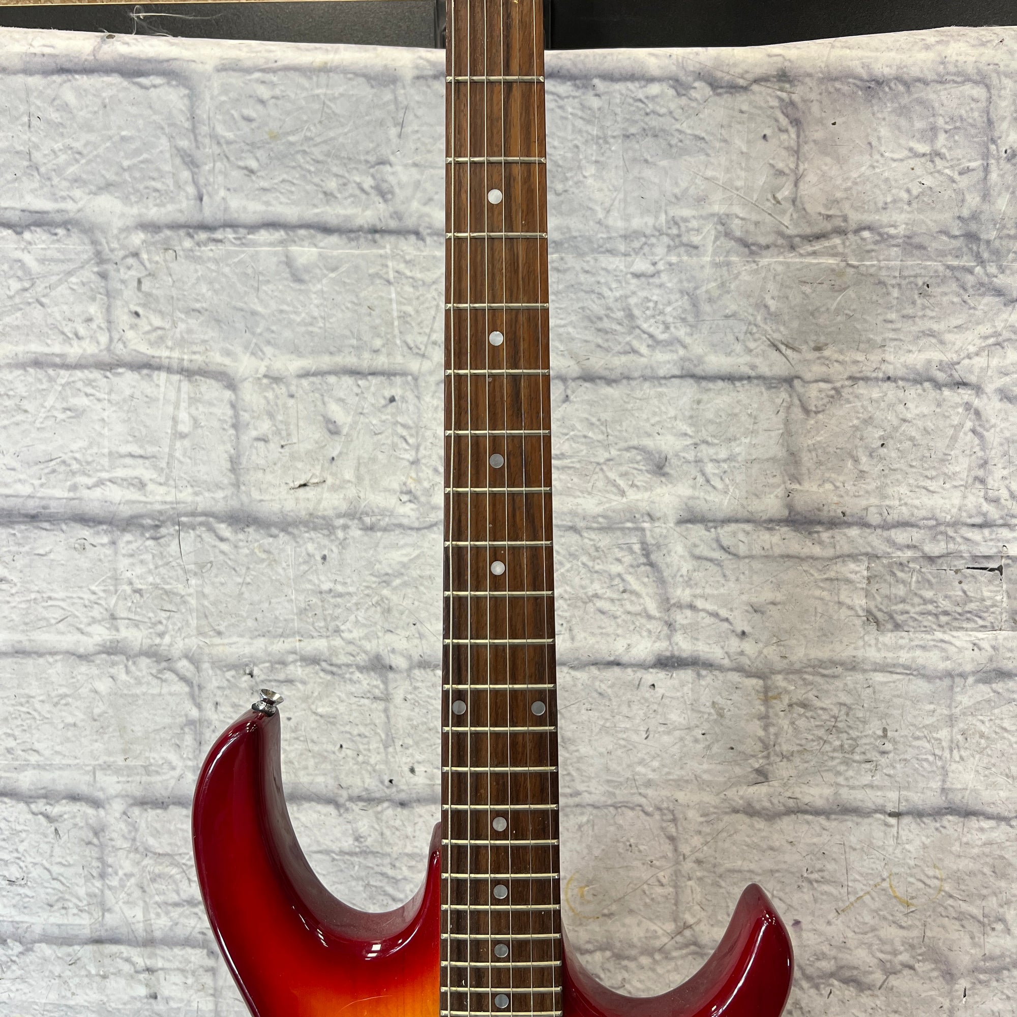 Unknown Electric Guitar Neck and Body Sunburst