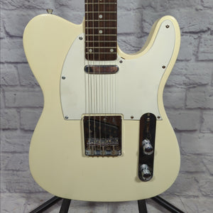 Canvas CMF White Tele Partscaster Electric Guitar