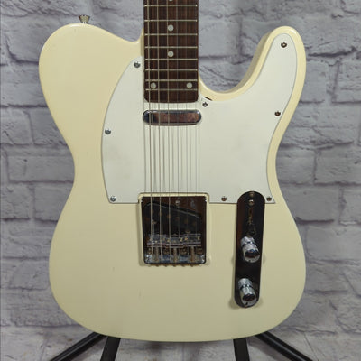 Canvas CMF White Tele Partscaster Electric Guitar
