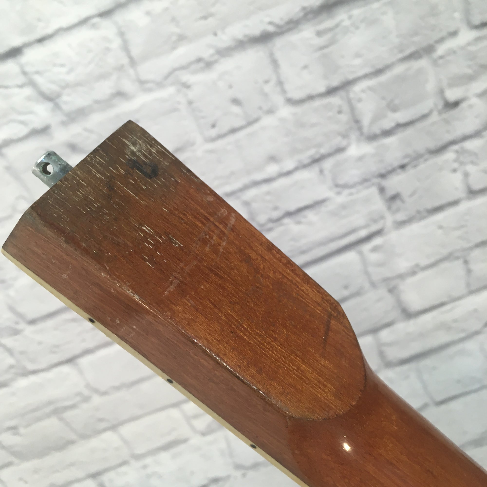 Vintage 1960s Short Scale Bass Guitar Neck (F) Rosewood Fretboard Made in Japan