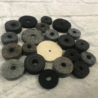 Assorted Felt & Foam Cymbal Pads (21 count)