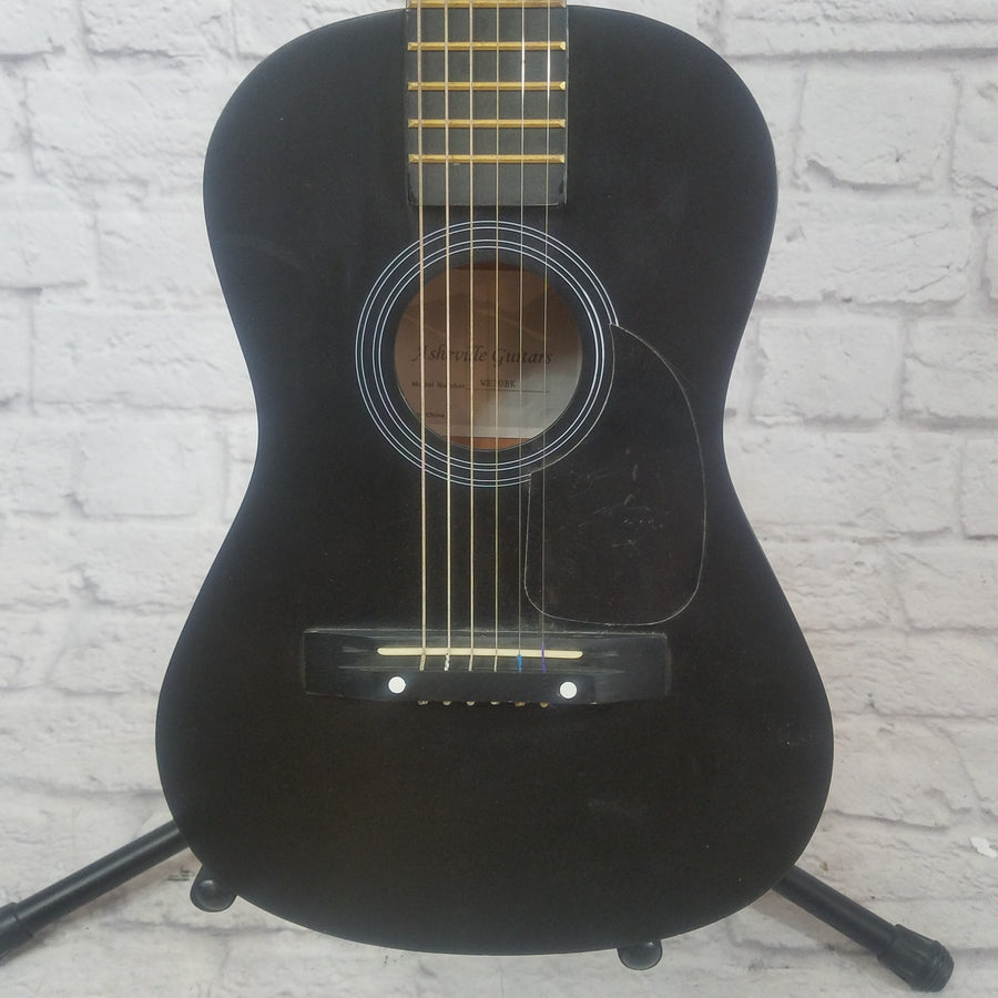 Asheville WE39BK Mini Student Acoustic Guitar