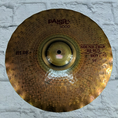 Paiste 3000 Sound Edge Rude Hi Hat Pair CRACKED