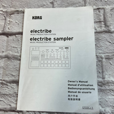 Korg Electribe Sampler 2 Red with Power Supply