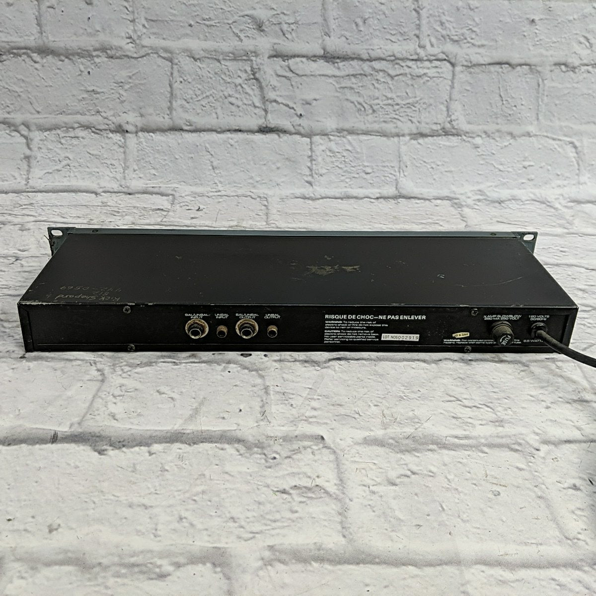Ross RX31M Rack Equalizer Rack