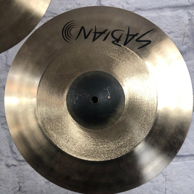 Sabian 14 AAX Freq Hats Hi Hat Cymbal Pair