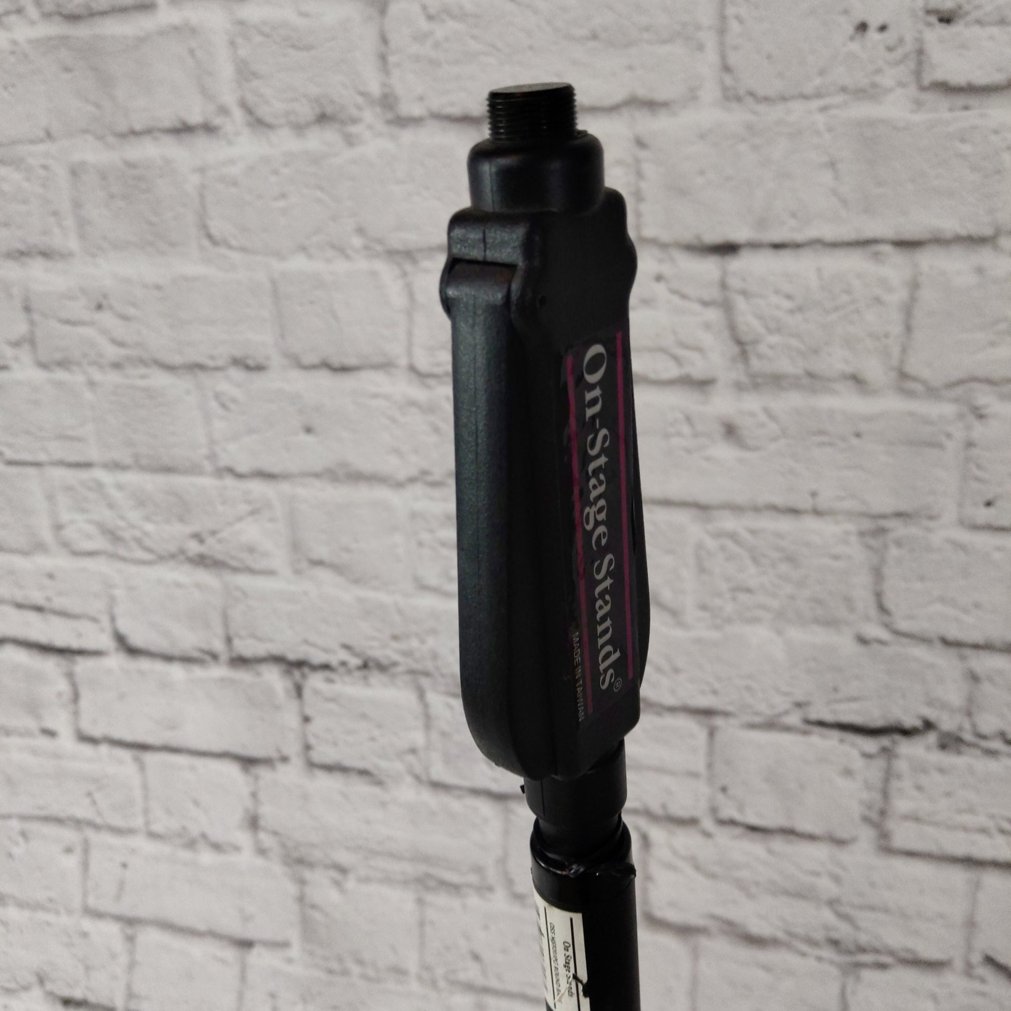 On Stage MS7255PG Pistol Grip Dome Base Microphone Stand