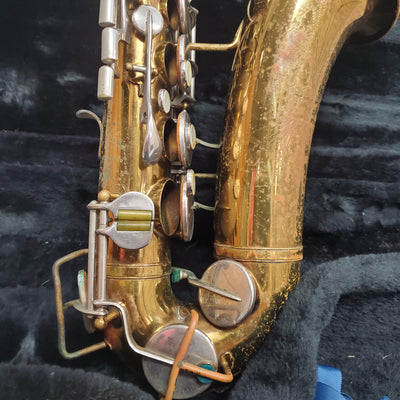 Vintage Elkhart Indiana Alto Saxophone in Alpine Case