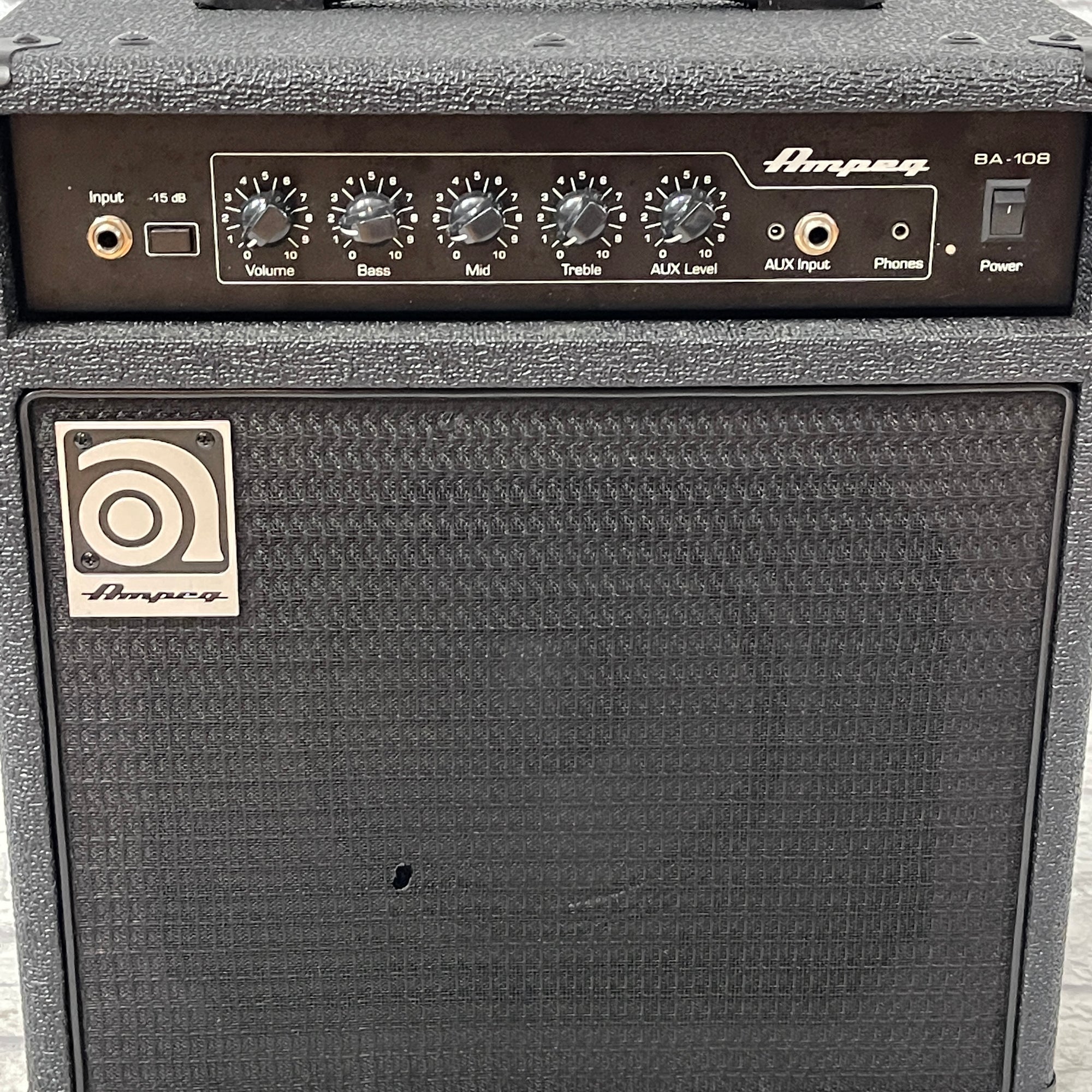 Ampeg BA-108 Bass Guitar Combo Amp - Evolution Music