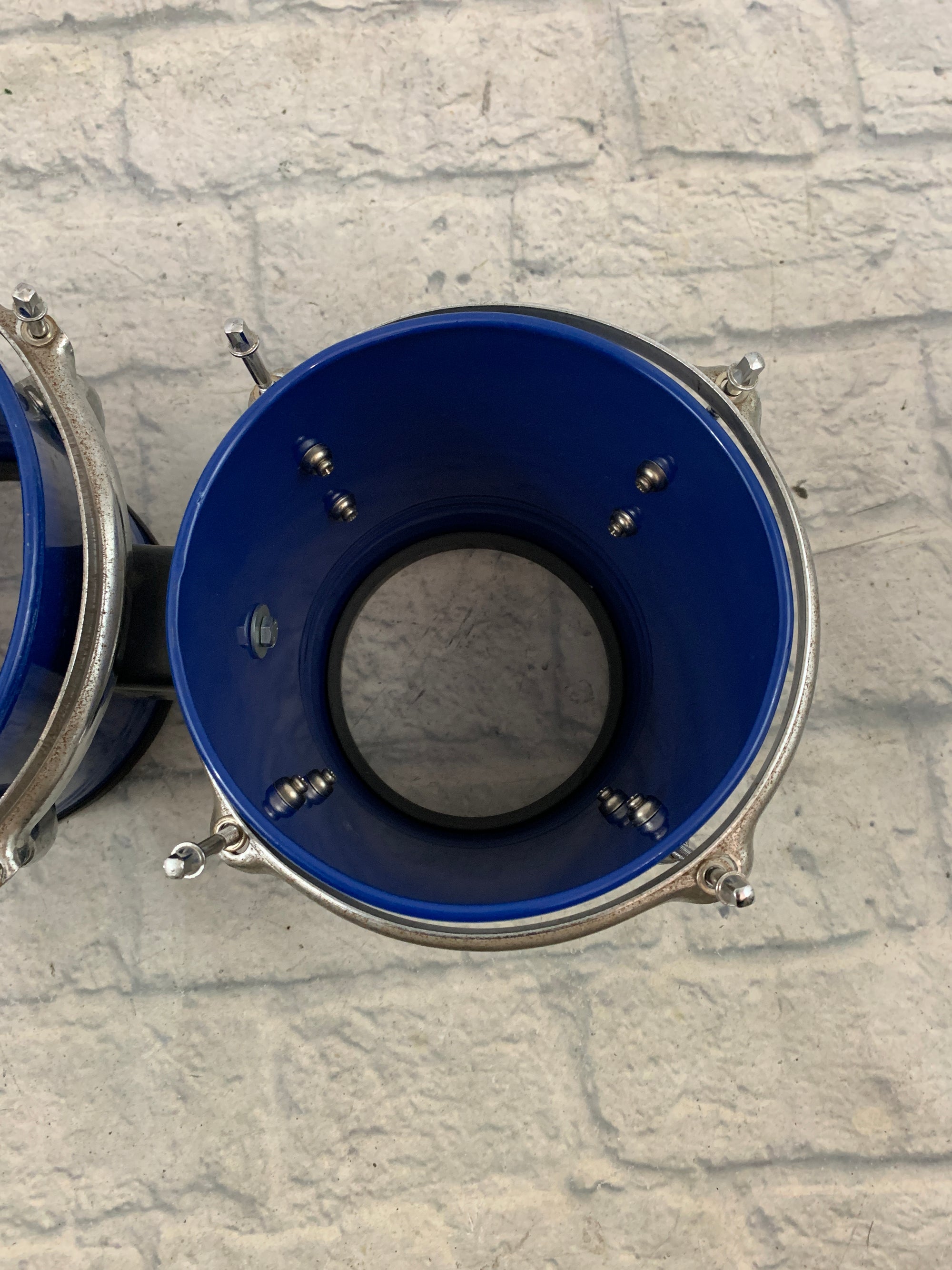 Toca Player's Series Blue Bongos 7" & 8" (No Heads)