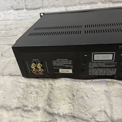 Tascam CD-RW750 CD Rewritable Recorder w/ Rack Ears