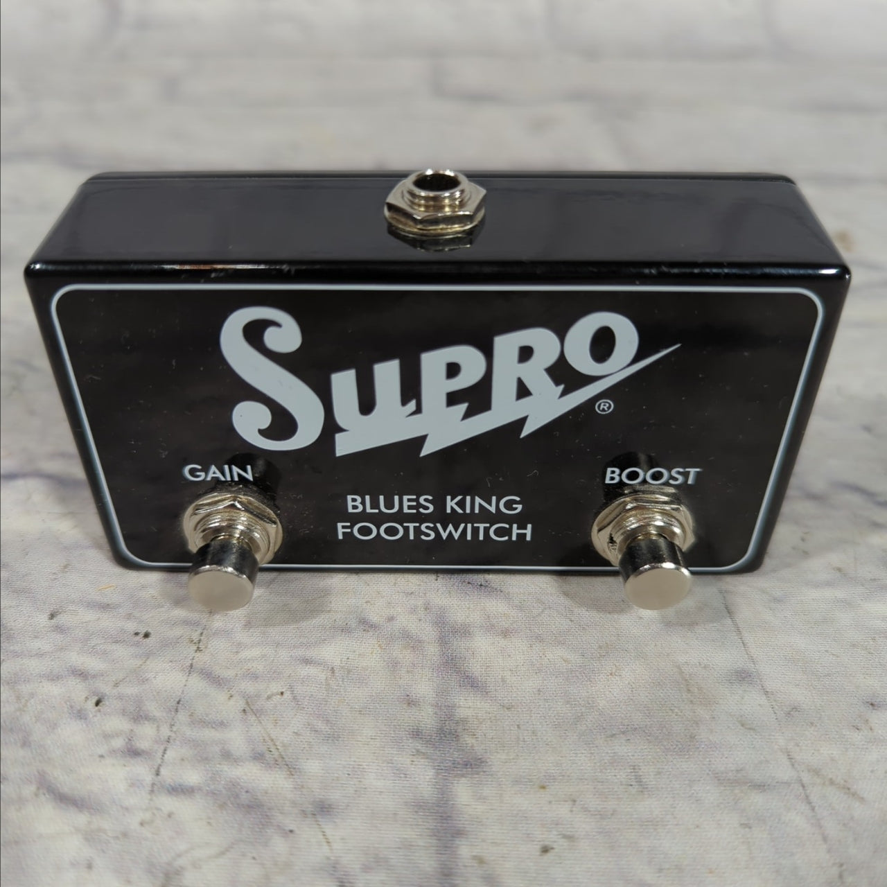 Supro blues deals king footswitch