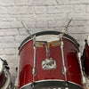 Tama Rockstar Custom 4 Piece Red Drum Kit