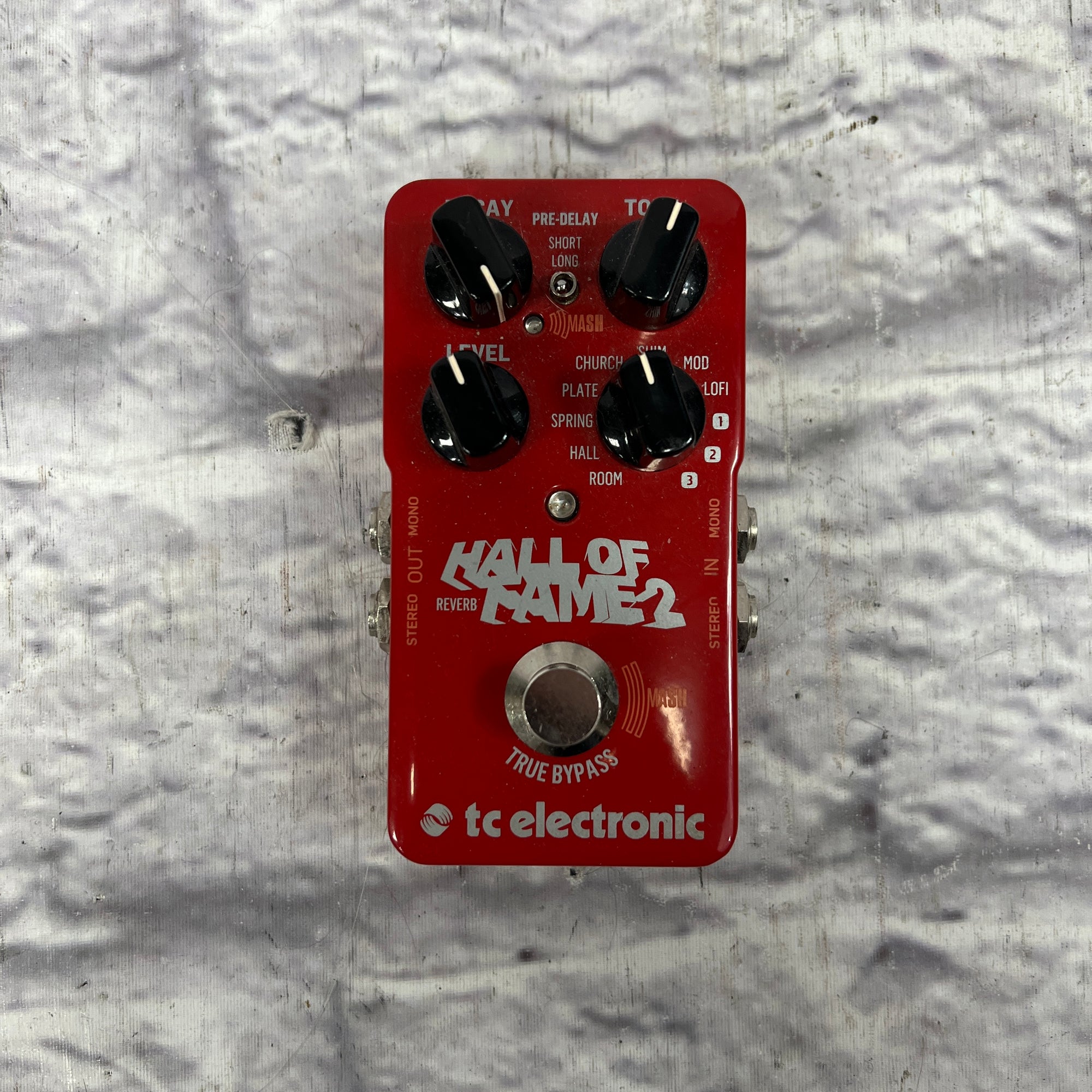 hall of fame 2 pedal TC Electronic Hall of Fame 2 Reverb Pedal
