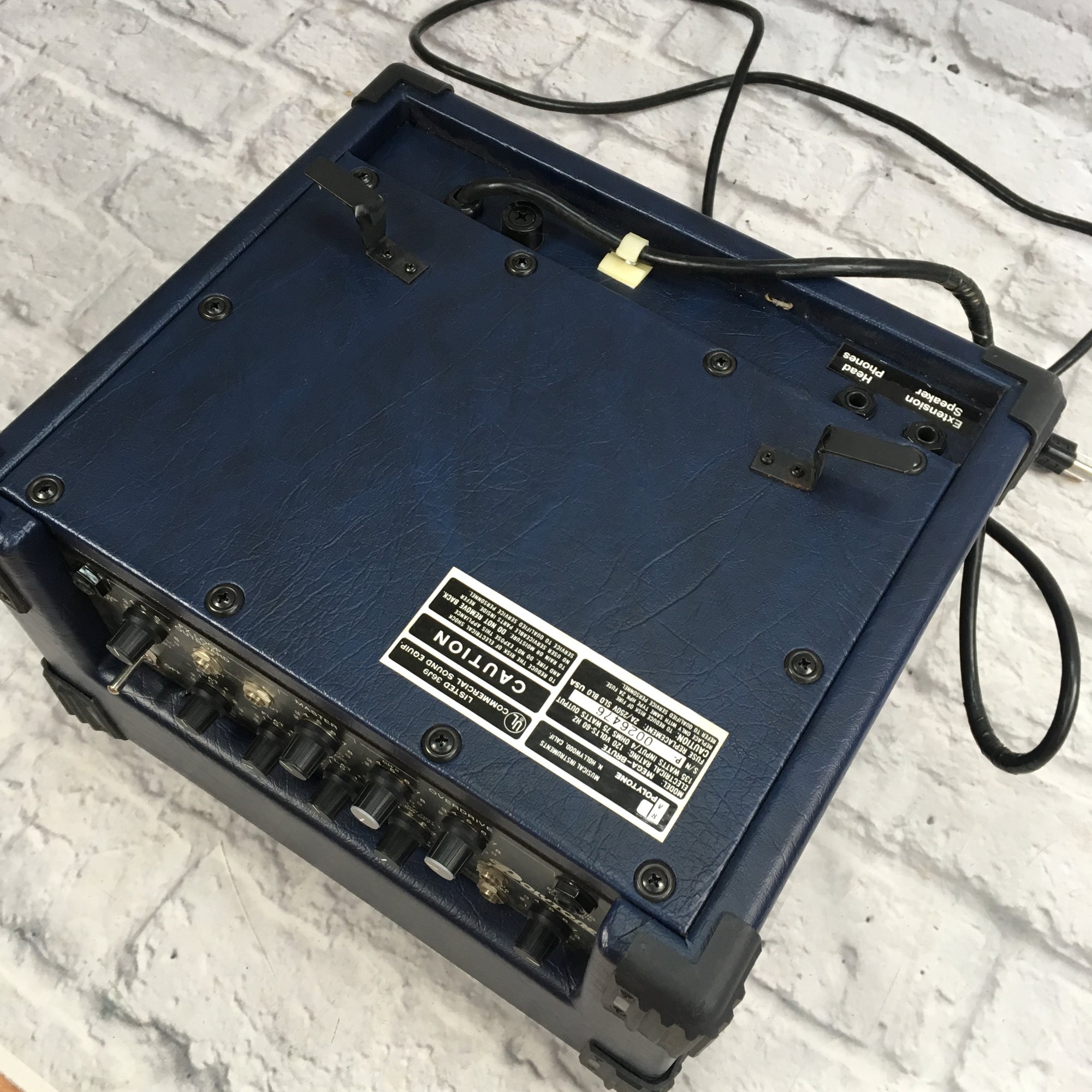 A062K004●POLYTONE MEGA BRUTE Ⅴ ポリトーン メガブルート ギターアンプ POLYTONE MEGA-BRUTE for sale - Price and Used Value