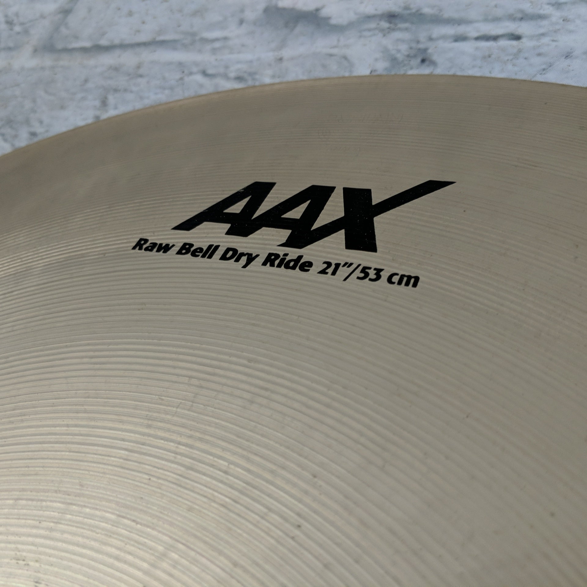 Sabian 21" AAX Raw Bell Dry Ride Cymbal