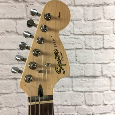 Squier Affinity Stratocaster Gold Logo