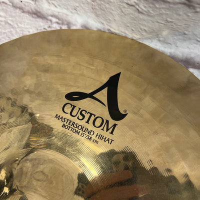 Zildjian 15 A Custom Mastersound Hi Hat Cymbal Pair