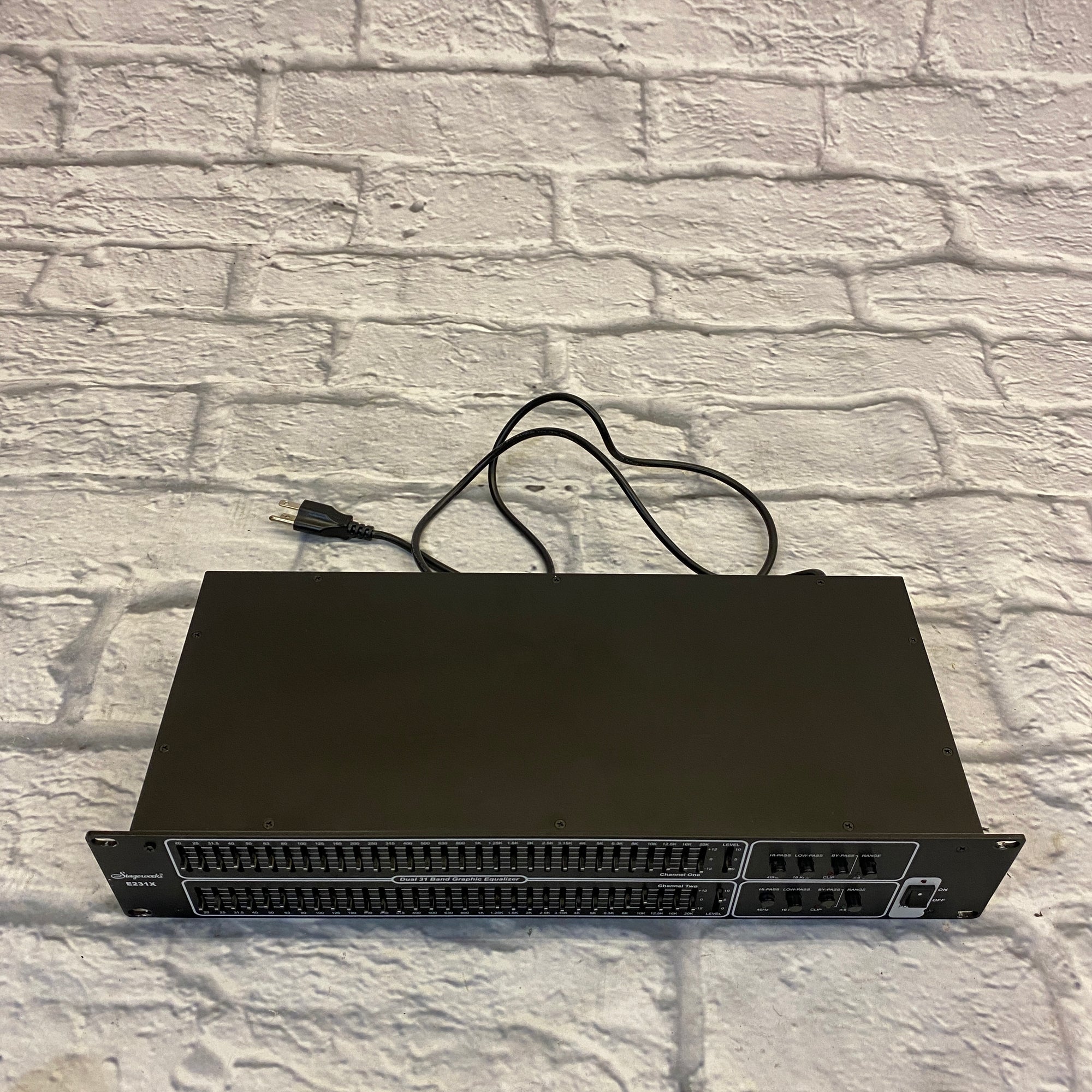 Stageworks E231X Dual 31 Band Rack EQ