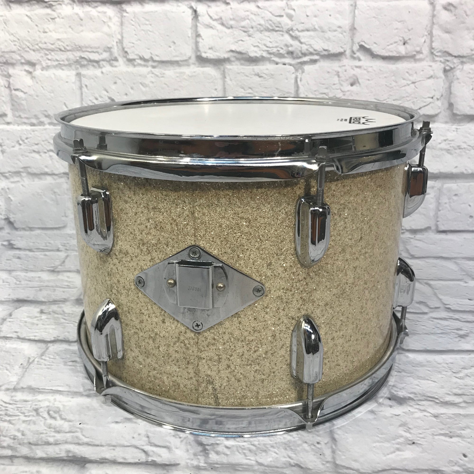 Vintage 1960's Starlight "Stencil" Drum Kit Gold Sparkle