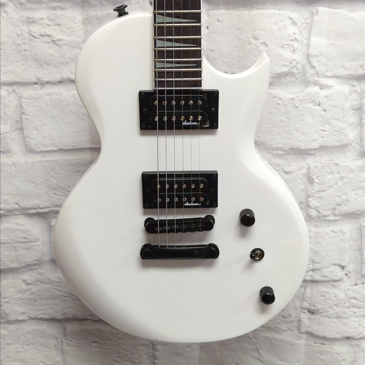 Jackson JS22 SC Monarkh Electric Guitar White