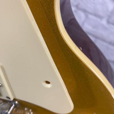 Oscar Schmidt OE20 Single Cutaway Goldtop