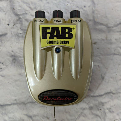 Danelectro D-8 Fab 600mS Delay Pedal - New Old Stock!