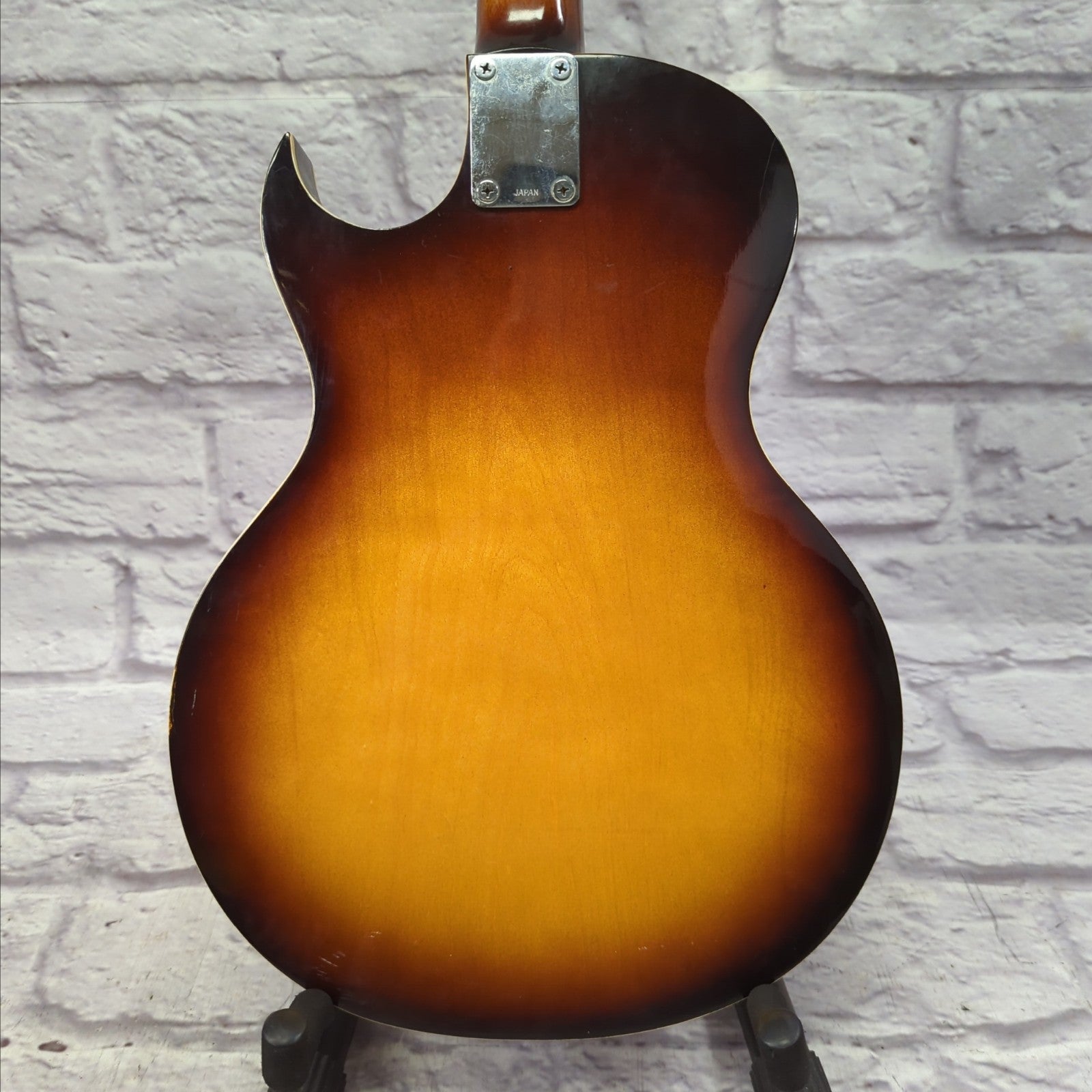 Vintage 1960s Teisco St. George Semi Hollow Project Electric Guitar MIJ Japan