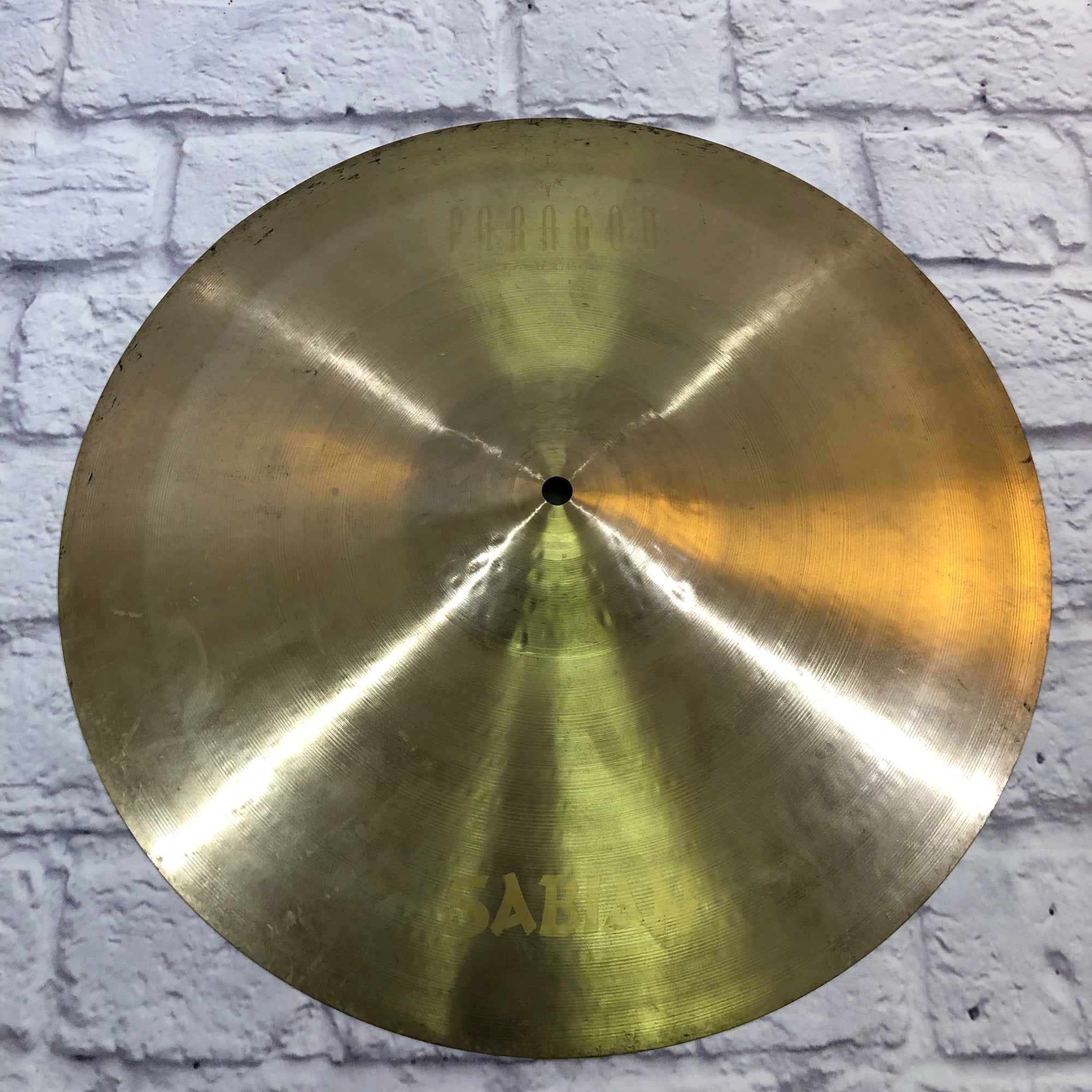 Sabian 18in Paragon Crash Cymbal - Small Cracks @ Edge