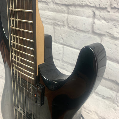 Jackson JS22 Dinky 7 String Electric Guitar Black