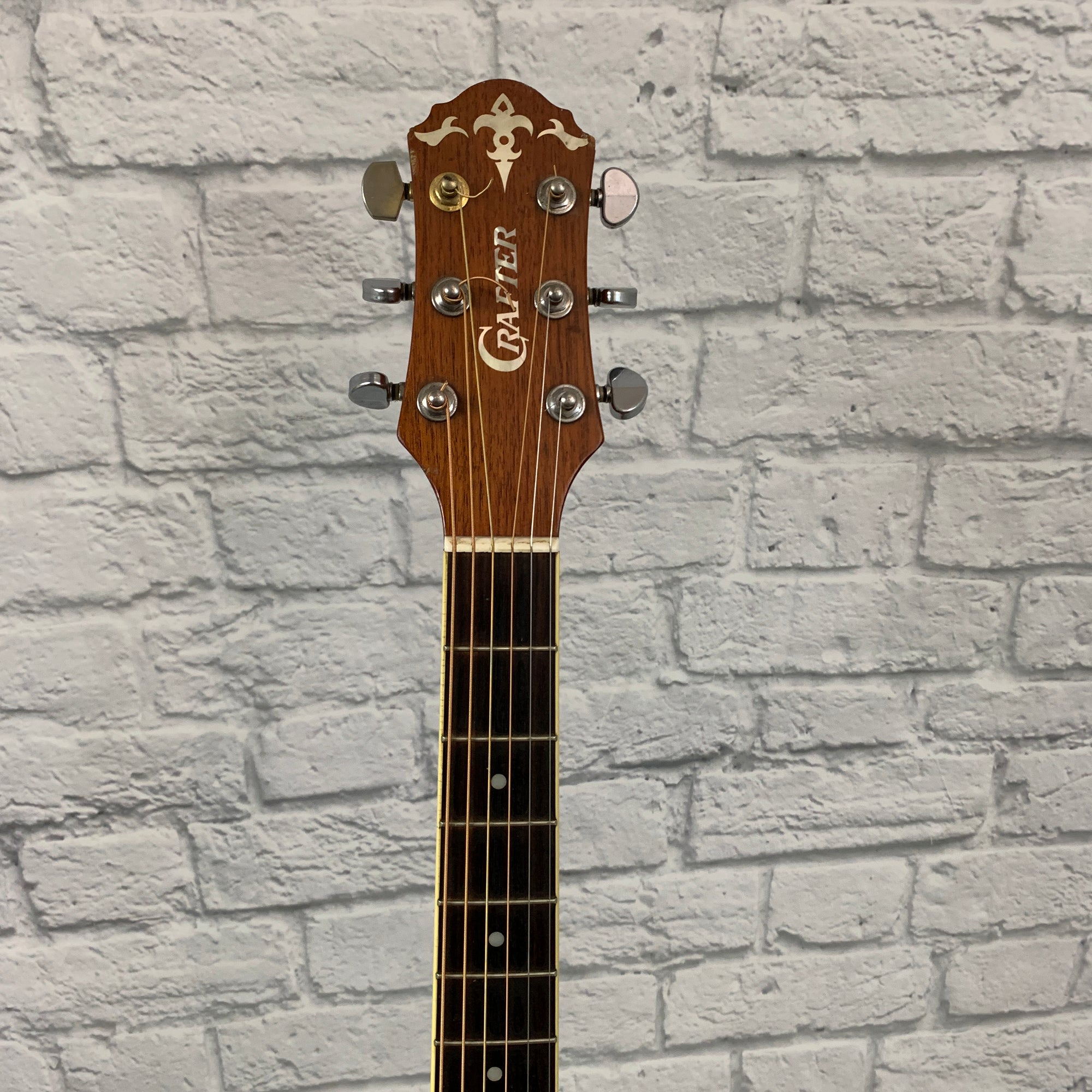 Crafter D-6 Acoustic Guitar MIK Natural Finish