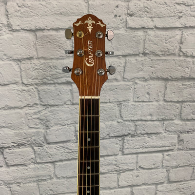 Crafter D-6 Acoustic Guitar MIK Natural Finish