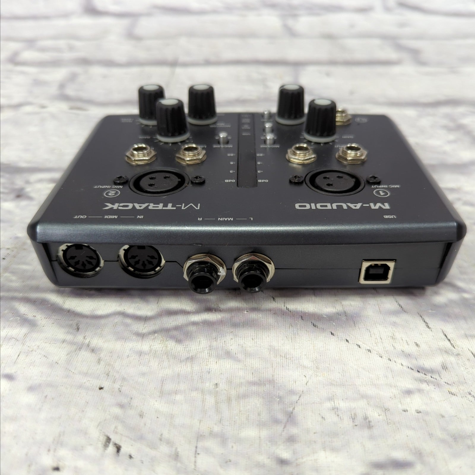 M Audio M-Track Two Channel USB Audio MIDI Recording Interface