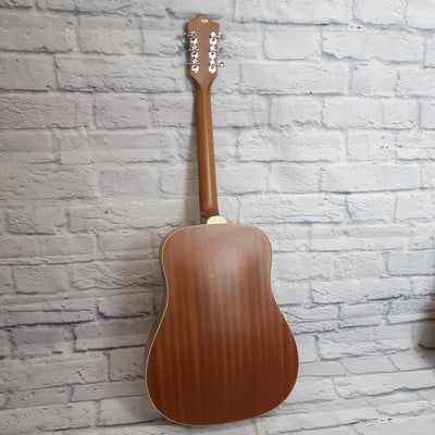 Guild 240-E Acoustic / Electric Guitar - Natural - With Case