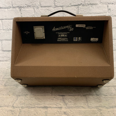 Fender Acoustasonic 30 Acoustic Guitar Amp w/vinyl cover
