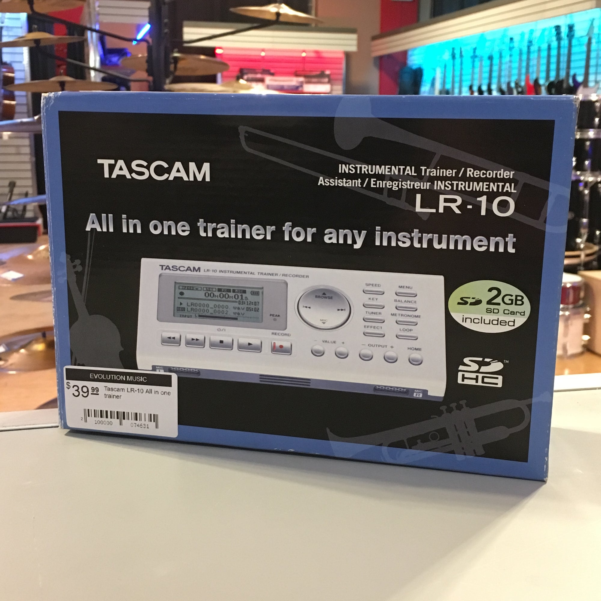 Tascam LR-10 All-In-One Trainer
