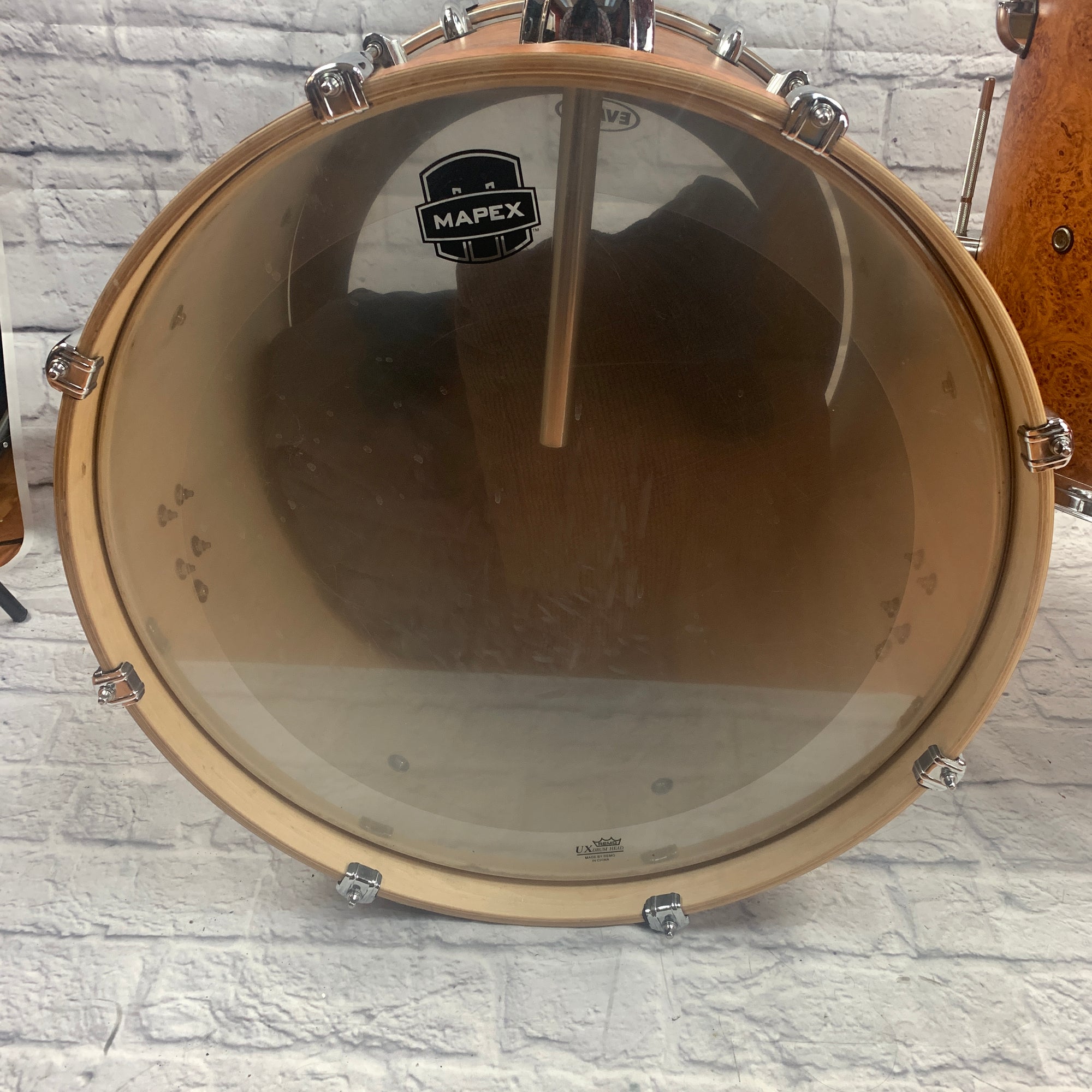 Mapex Storm 4pc Drum Set Camphor Wood Grain