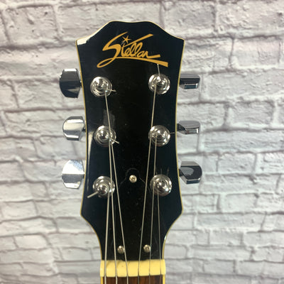 Stellar Les Paul Teardrop Tobacco Burst Electric Guitar