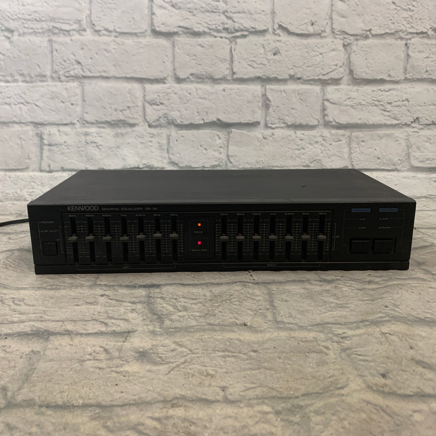 Kenwood GE-34 Home Audio 7-Band Stereo Equalizer