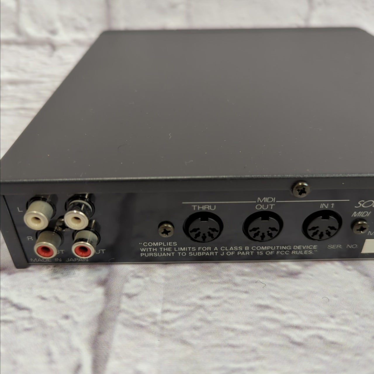 Roland SC55 SoundCanvas General MIDI Module