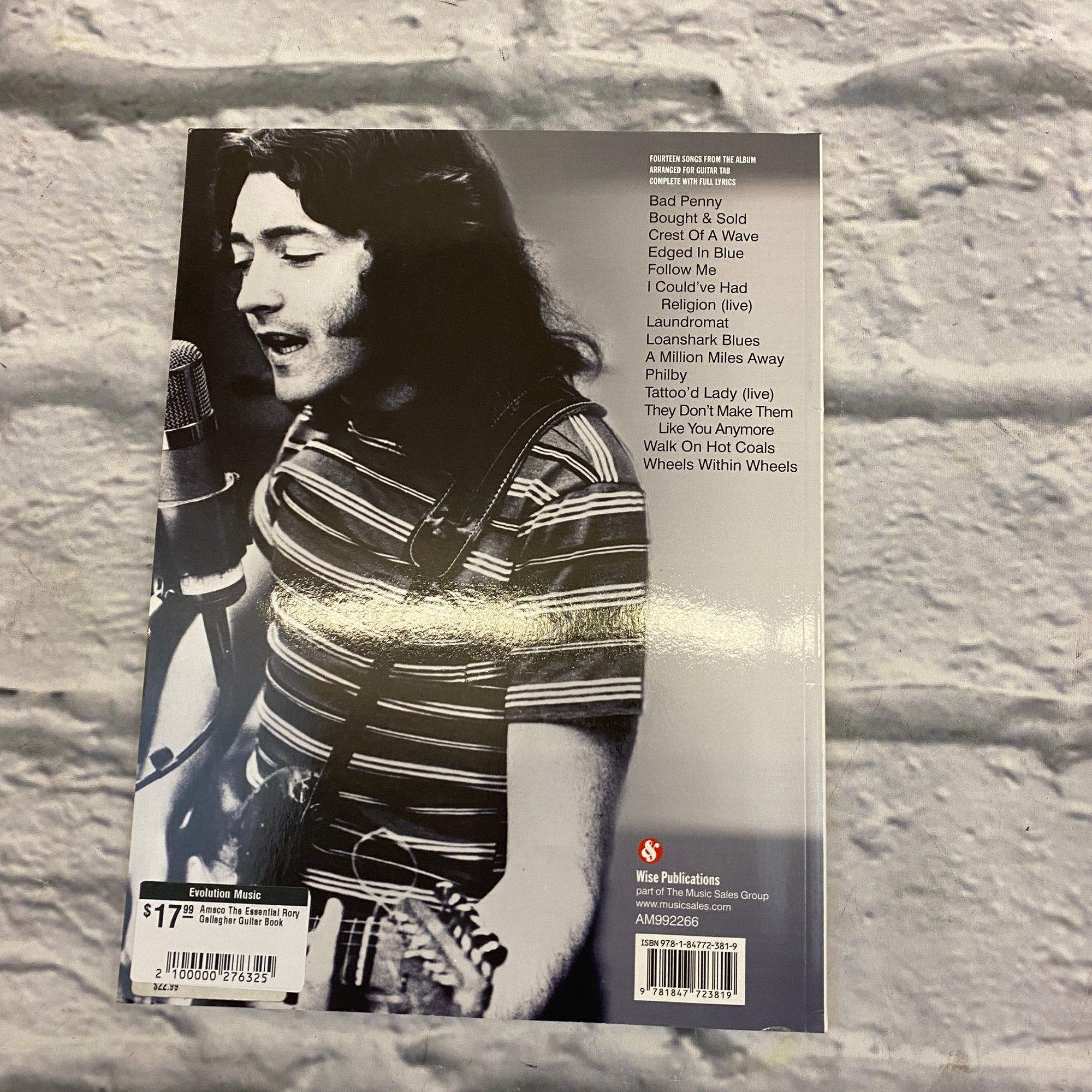 Amsco The Essential Rory Gallagher Guitar Book