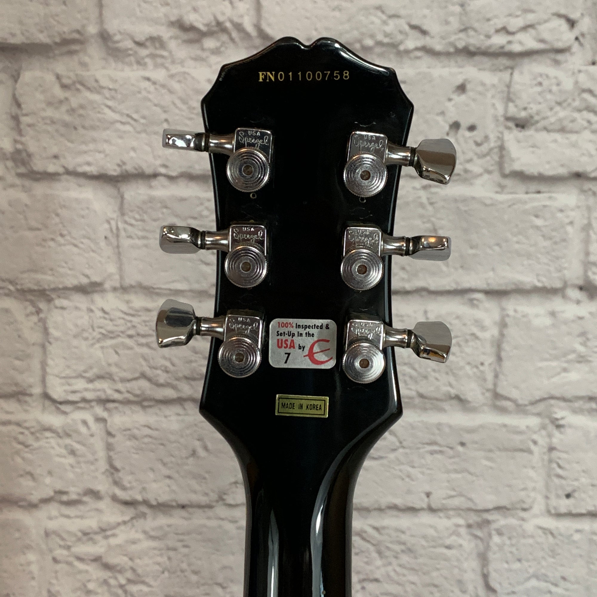 Epiphone Les Paul Standard Solid Body Electric Guitar Black